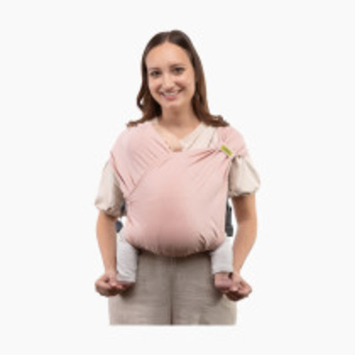Boba Bliss Baby Carrier Newborn to Toddler (7-35 lbs) - Light & Breathable Toddler Carrier - Certified Hip-Healthy, Adjustable Straps for All Parents, Hybrid, Soft & Stretchy 0-18 Months (Bloom)