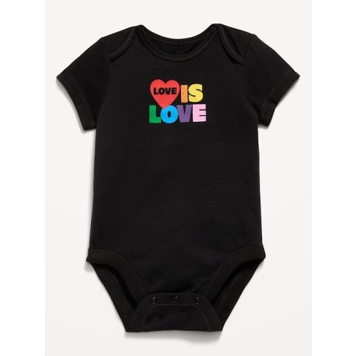 Unisex Short-Sleeve Bodysuit for Baby