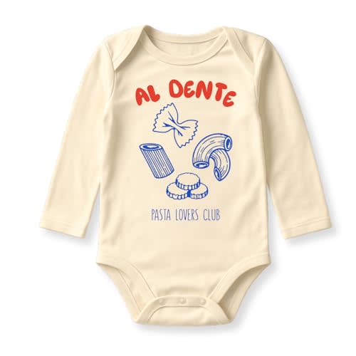Al Dente Pasta Baby Bodysuit, Italian Pasta Kids Tee