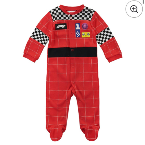 Formula 1 Boilersuit - Red- Baby
