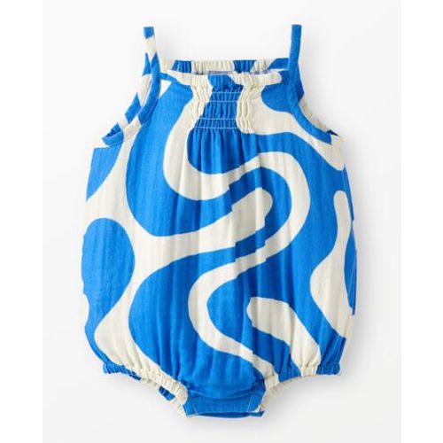 Baby Sleeveless Muslin Bubble Romper