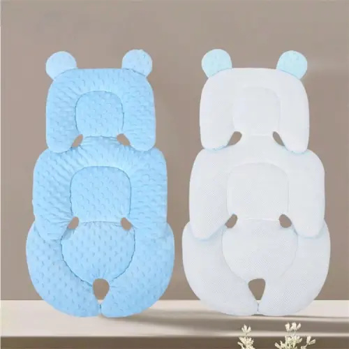 1pc Infant Car Seat Insert, 2-In-1 Reversible Infant Car Seat Head Support For Girls Boys, 3D Air Mesh Baby Car Seat Cushion, Newborn Carseat Head Support For Carrier, Stroller, Swing, Bouncer | SHEIN USA