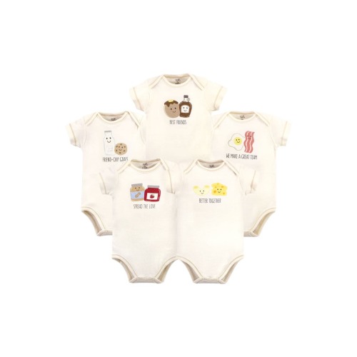 Organic Cotton Bodysuits, 0-3M