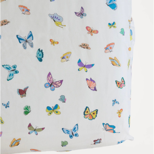 Madame Butterfly Crib Sheet
