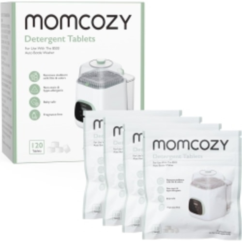 Momcozy Official Washing Block, 120 Tablets for KleanPal Pro Baby Bottle Washer – Effective Cleaning & Odor Removal