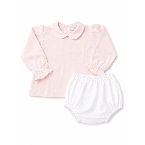 Pink Dot LS Diaper Set
