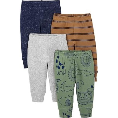 Simple Joys by Carter's baby-boys 4-Pack Pant Pants