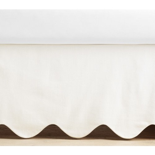Scalloped Crib Skirt