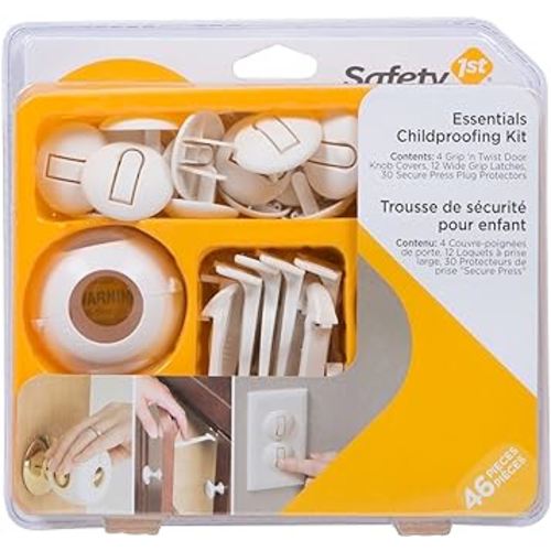 Safety 1st Essentials Childproofing Kit, 46 Pack