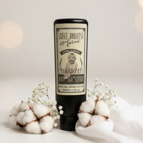 Organic Handmade Baby Lotion
