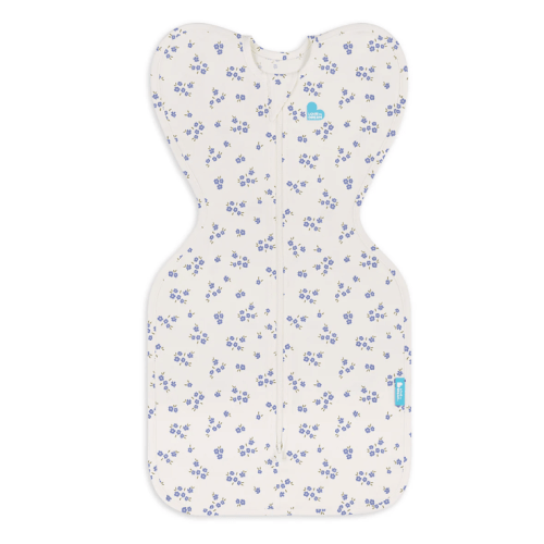Swaddle Up™ 1.0 TOG Cotton Jacaranda Meadow