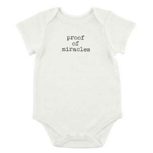 Proof of Miracles Snapshirt 0-3 Months