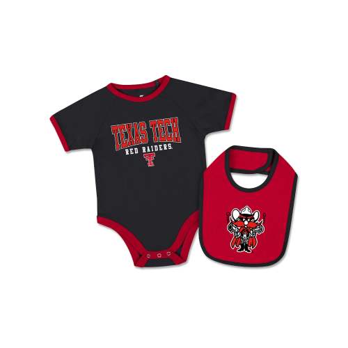 Texas Tech Arena Infant Onesie and Bib Set – Red Raider Outfitter