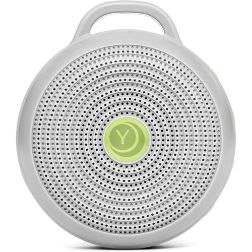 Yogasleep Hushh Portable White Noise Sound Machine for Baby, 3 Soothing Natural Sounds with Volume Control, Compact Size, Noise Canceling for Sleep Aid, Office Privacy, & Meditation, Registry Gift