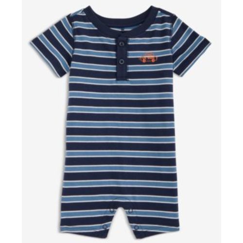 Baby Boys Cool Lil Dude Striped Sunsuit, Macy's Exclusive