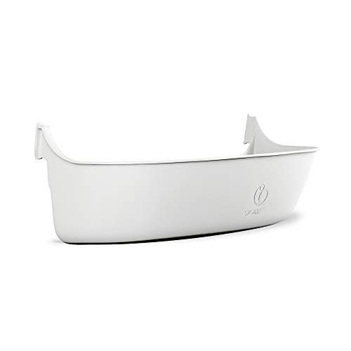 Tripp Trapp Storage, White - Flexible + Smart Storage Solution - Fits All Tripp Trapp Chairs Made After 2003 - Multifunctional, Safe + Easy to Use - Dishwasher Safe & BPA-Free