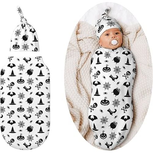 Goth Swaddle Blankets Newborn Receiving Blanket Baby Swaddle Wrap Soft Sleeping Sack for Baby Girls Boys