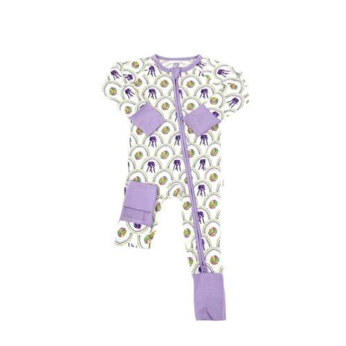 Mardi Gras Sleep Romper