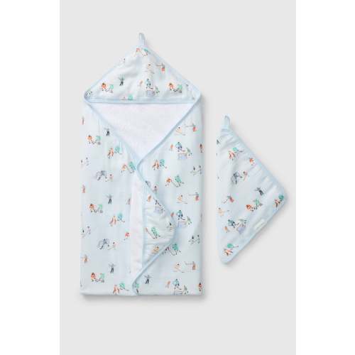 Hooded Towel Set - Ice Hockey