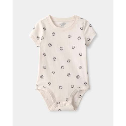 Baby Soccer Graphic Bodysuit - Ivory | Carter's