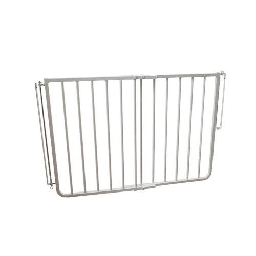 Cardinal Gates Stairway Special Safety Gate 42.5-in x 29.5-in Hardware Mounted White Metal Safety Gate