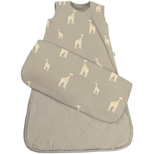 GUNAMUNA Unisex Baby Sleep Bag, Sleep Sack Sleeping Bag for Infants Toddlers Nap Time, Easy Changing Diaper Zipper, 2.6 TOG