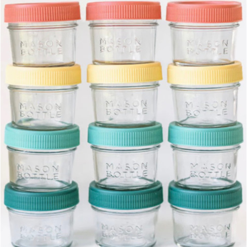 Breastmilk Storage Jar Set – Mason Bottle