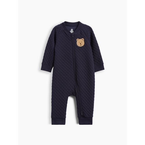 Baby Quilted Raglan One-Piece