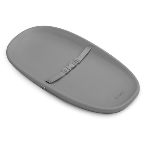 évolur Eva Baby Changing Pad, Soft, Lightweight and Portable Changing Pad, Fits All Changing Table, Waterproof Firm Padding - Dark Gray