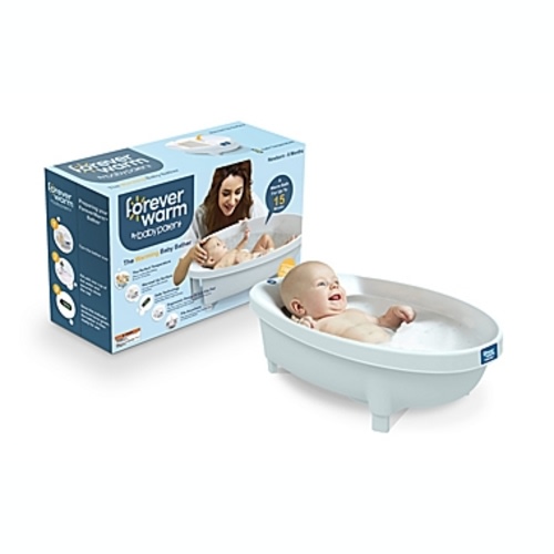 ForeverWarm Warming Baby Bathtub Bather in White