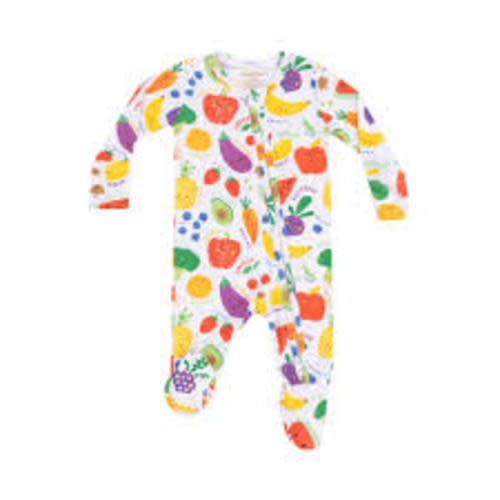 2 Way Zipper Footie - Eat The Rainbow – Angel Dear