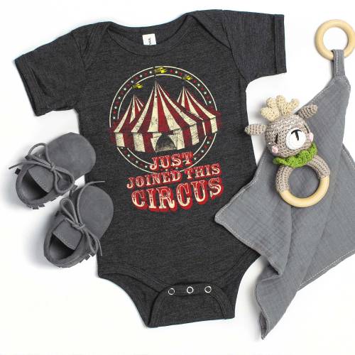 Circus Onesie / Ringmaster Circus One Piece Baby Boy & Girl / Vintage Carnival Birthday Outfit For Babies Bodysuit 3m - 24m