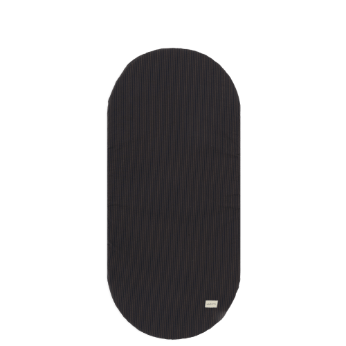 Caramel Stripes Fitted Sheet