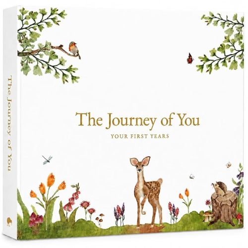 Baby Memory Book, First 5 Years, Woodland Baby Book and Keepsake Journal