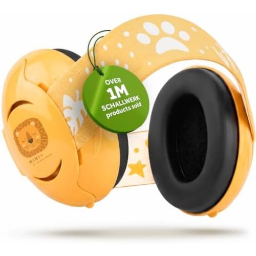 Schallwerk ® Mini+ Baby Ear Muffs – Infant Noise Cancelling Headphones, Toddler Ear Protection, Baby Headphones for Noise