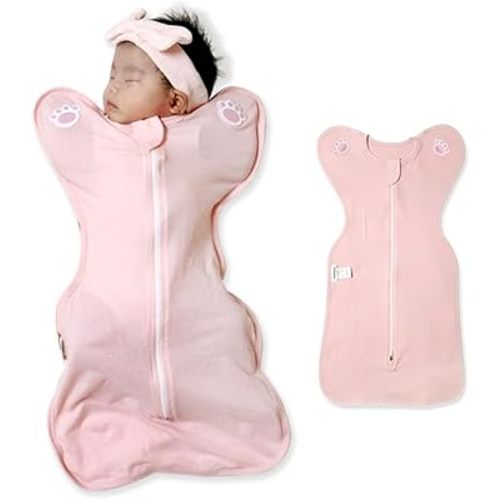 Swaddle Sleep Suit for Newborns, Arms-Up Position, Snug Fit Supports Natural Sleep Reflex, 0–6 Months