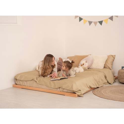 Low Bed Frame – Zen-Inspired Frame for Peaceful Sleep