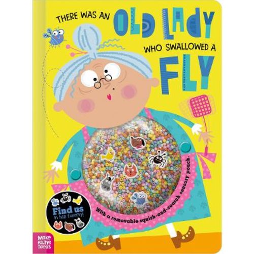 There Was an Old Lady Who Swallowed a Fly - by Alexander Cox (Board Book)