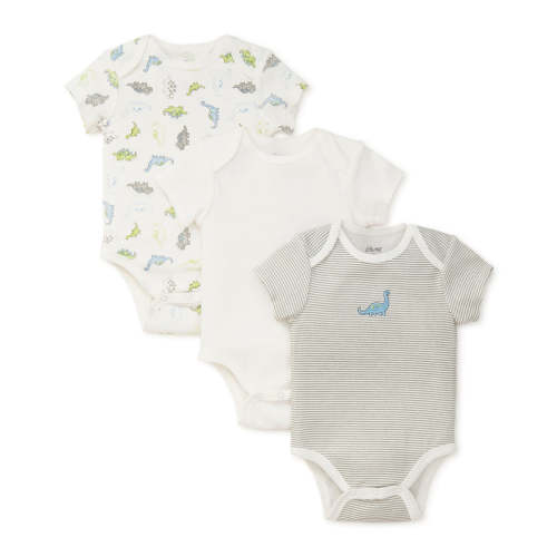Tiny Dinos 3-Pack Bodysuits