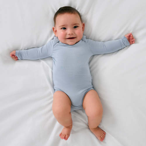 Fog Long Sleeve Bodysuit - Little Sleepies