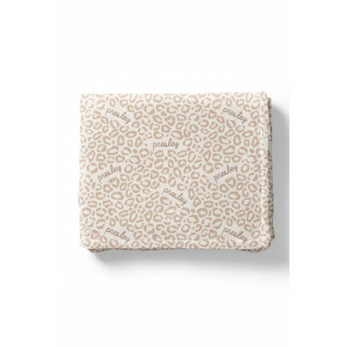 Lovely Leopard Personalized Toddler Blanket | Caden Lane