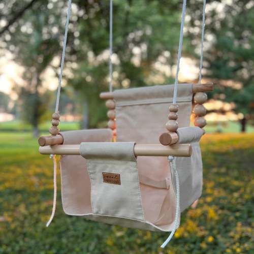 Wheat Outdoor Baby Swing – Premium High Back Design – Sweet Swinging