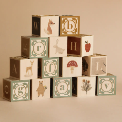Uncle Goose Watercolor ABC Blocks– Odin Parker