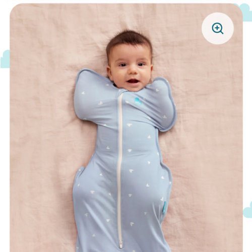 Swaddle Up™ 1.0 TOG Viscose from Bamboo Mist Blue Boats