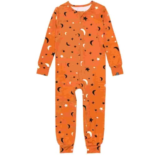 Modern Moments by Gerber Baby and Toddler Neutral Halloween One-Piece Pajama, Newborn - 5T