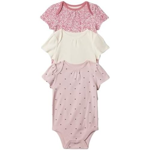 GAP baby-girls 3-pack Short Sleeve Bodysuit