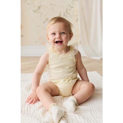 Adalyn Playsuit - Lemon