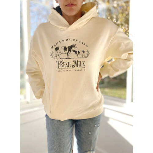 Mama's Dairy Farm Hooded Sweatshirt