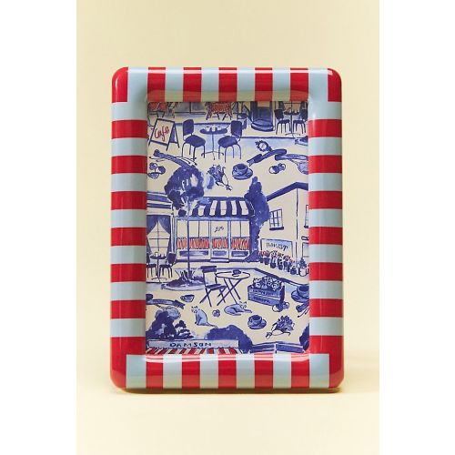 Striped Damson Madder Frame