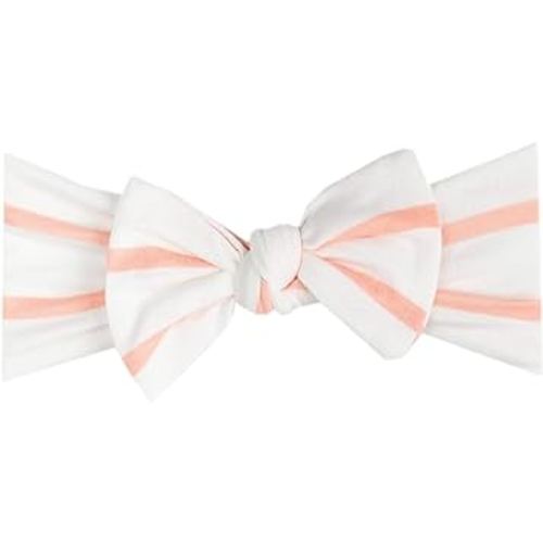 Copper Pearl Baby Bows: Stylish Headbands for Baby Girls, Premium Soft and Stretchy Baby Headbands, Perfect for Newborns, Trendy Designs - Lainey